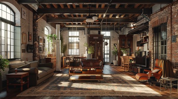 Rénovation intérieure : quand authenticité et tech fusionnent